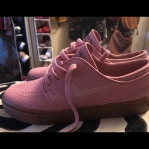 Pink Nike SB sneakers